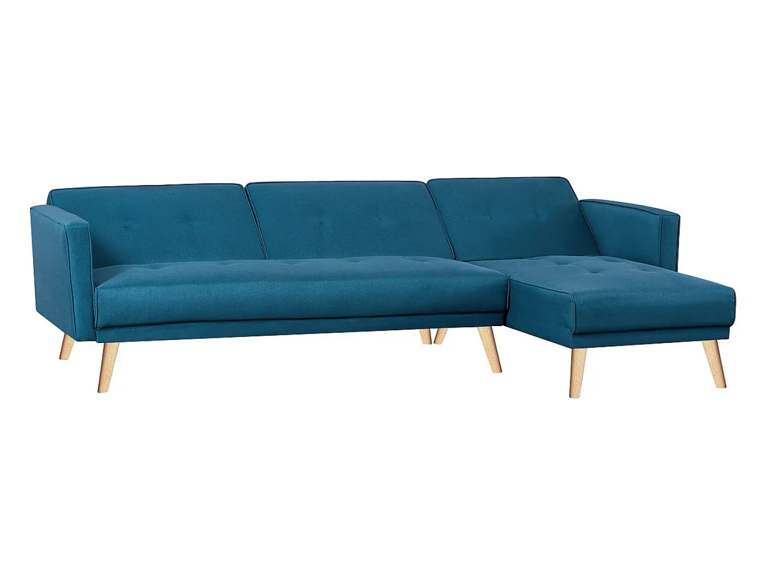 Sofá|Concept-Usine Sofá de canto reversível e conversível pato GRACE Escandinavo Moderno Azul