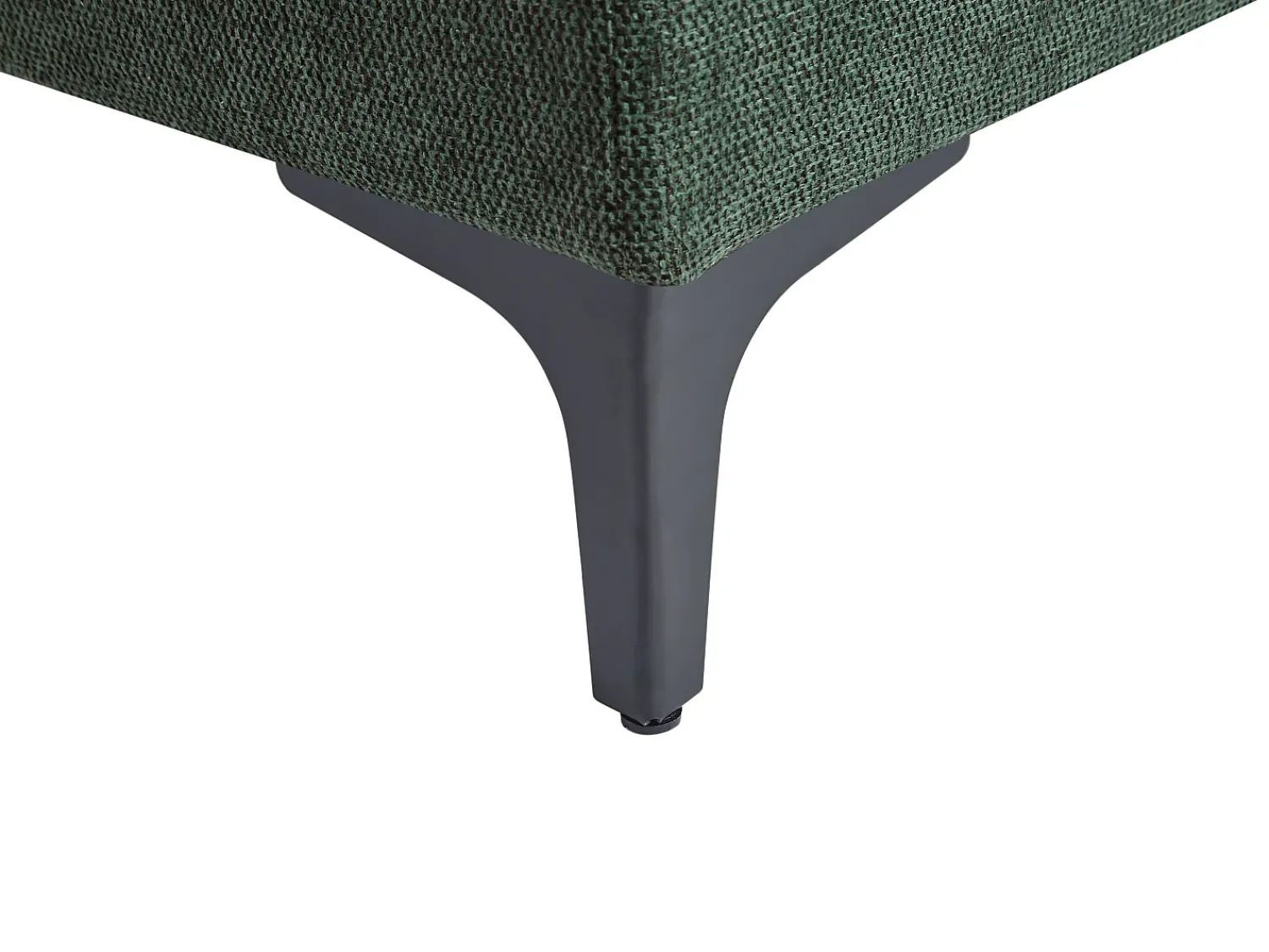 Sofá*Vente-unique Sofá de canto reversível em tecido texturizado JAMOLO Verde