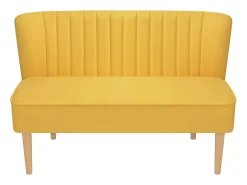 Sofá de tecido 117x55,5x77 cm PT266699^ Sofá