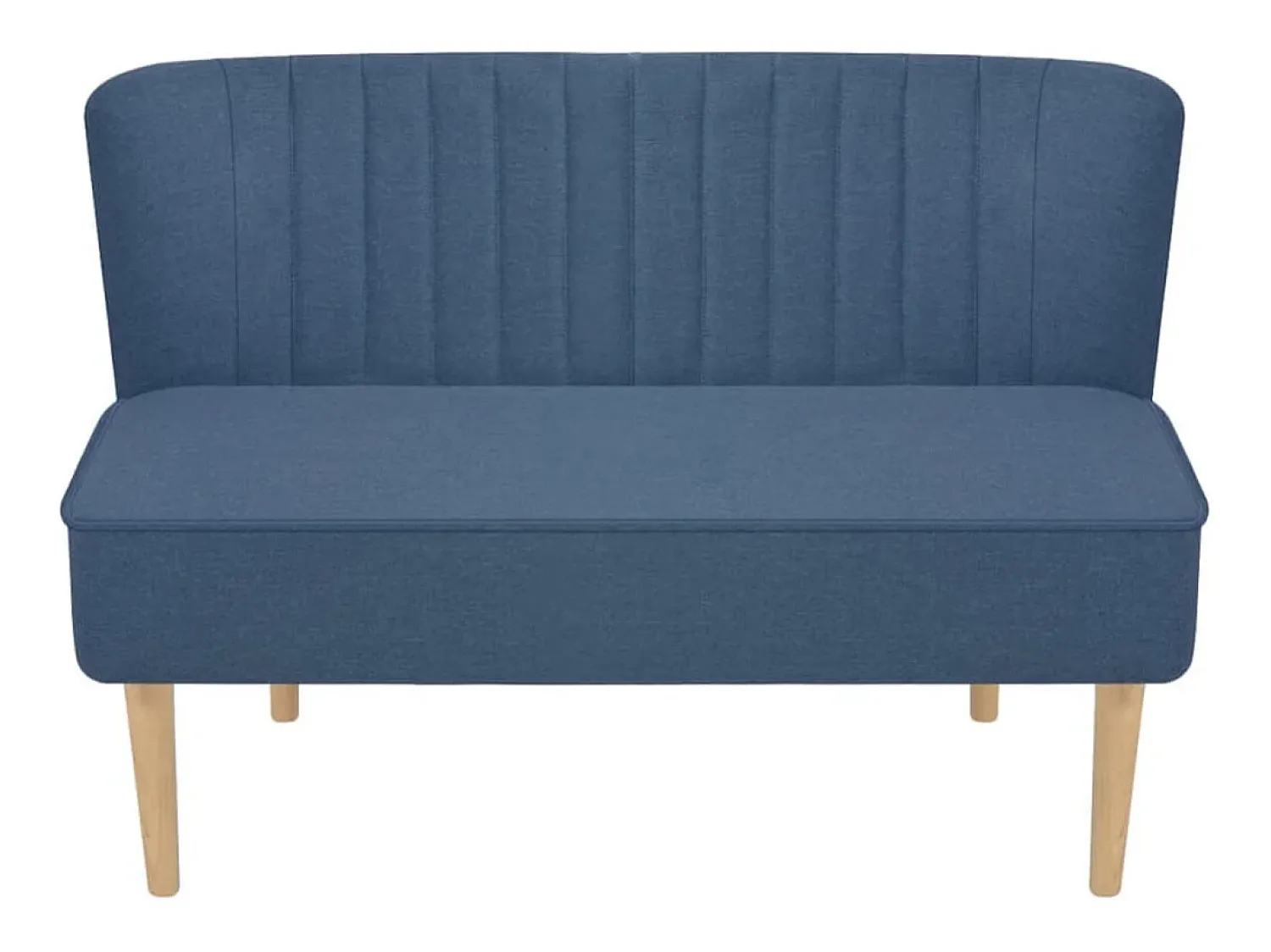 Sofá| Sofá de tecido 117x55,5x77 cm PT953863 Azul