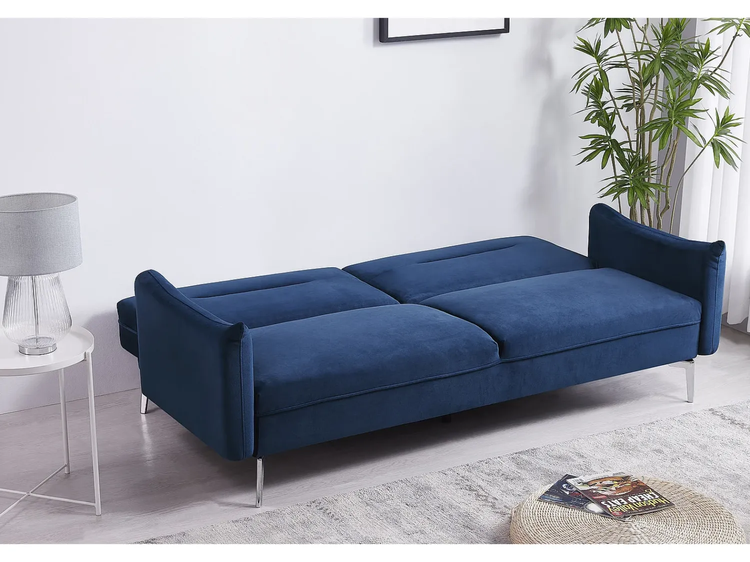 Concept-Usine Sofá design conversível de 3 lugares em veludo BETTY^ Sofá