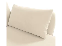 Sofá|ModernLuxe Sofá dobrável moderno - Sofá em L - Sofá-cama com canto adicional - Bege