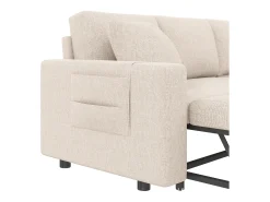 ModernLuxe Sofá em L 219.5x142.5x83cm - com armazenamento - com função repouso - intercambiável esquerda e direita -^ Sofá