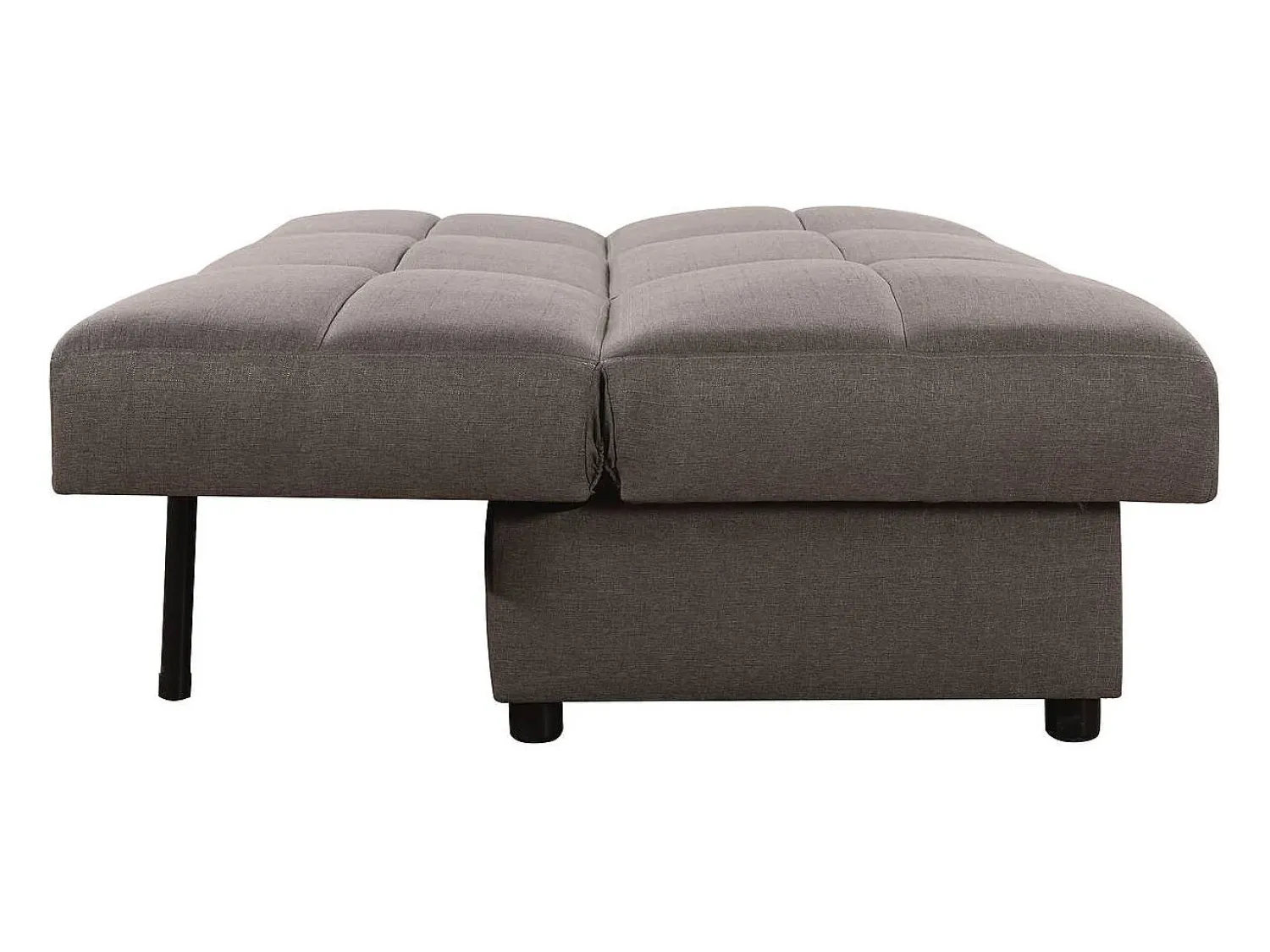 Sofá*Habitat et jardin Sofá "Enzo" Clic-Clac - 185 x 84 x 85 cm - 3 lugares - Cinza Cinzento