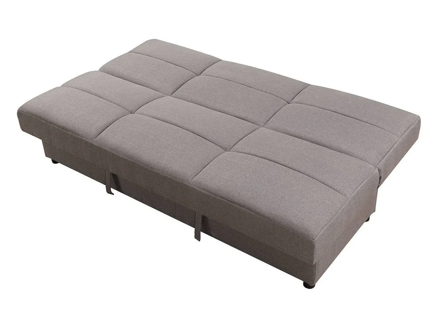 Sofá*Habitat et jardin Sofá "Enzo" Clic-Clac - 185 x 84 x 85 cm - 3 lugares - Cinza Cinzento
