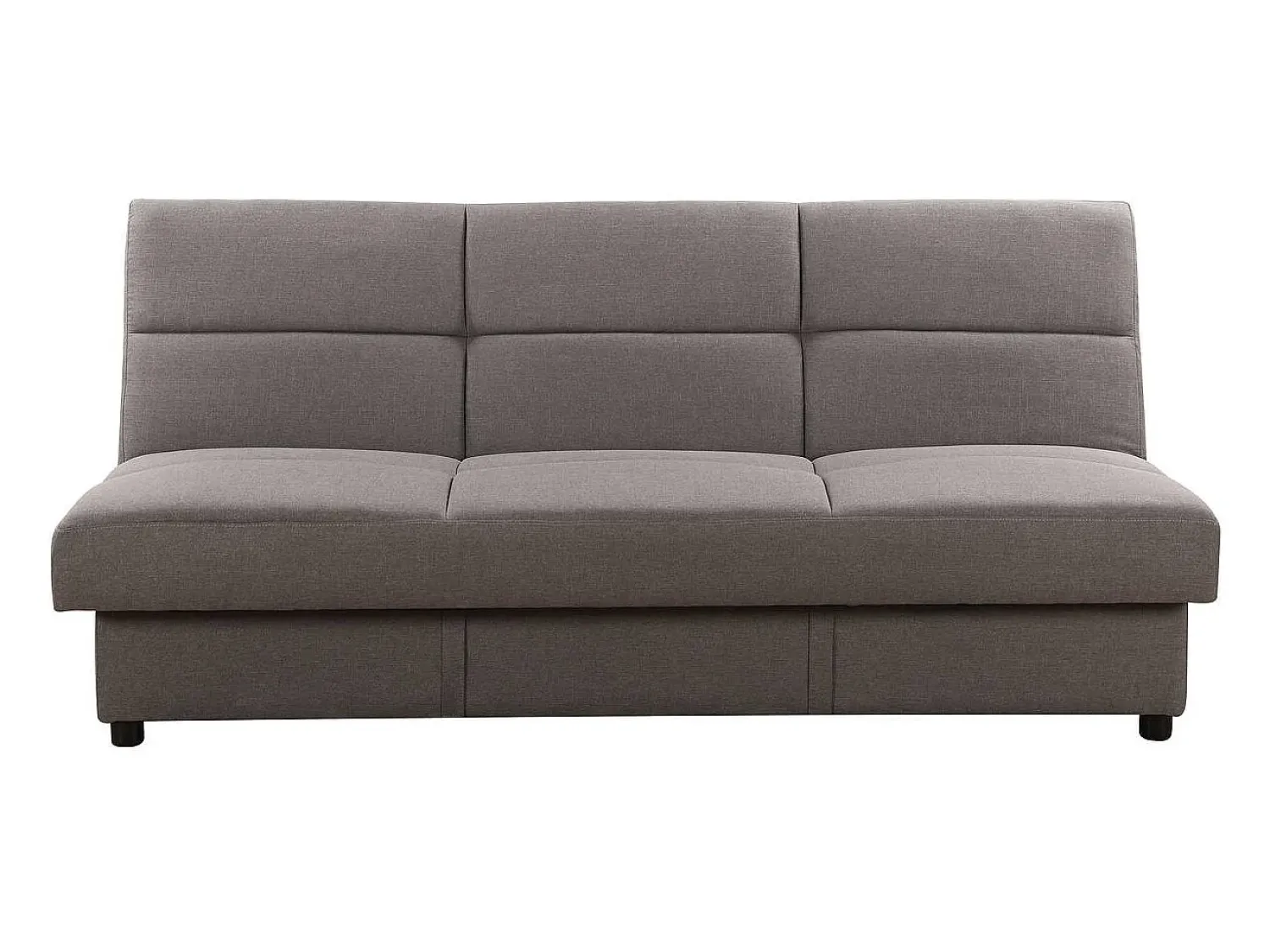 Sofá*Habitat et jardin Sofá "Enzo" Clic-Clac - 185 x 84 x 85 cm - 3 lugares - Cinza Cinzento