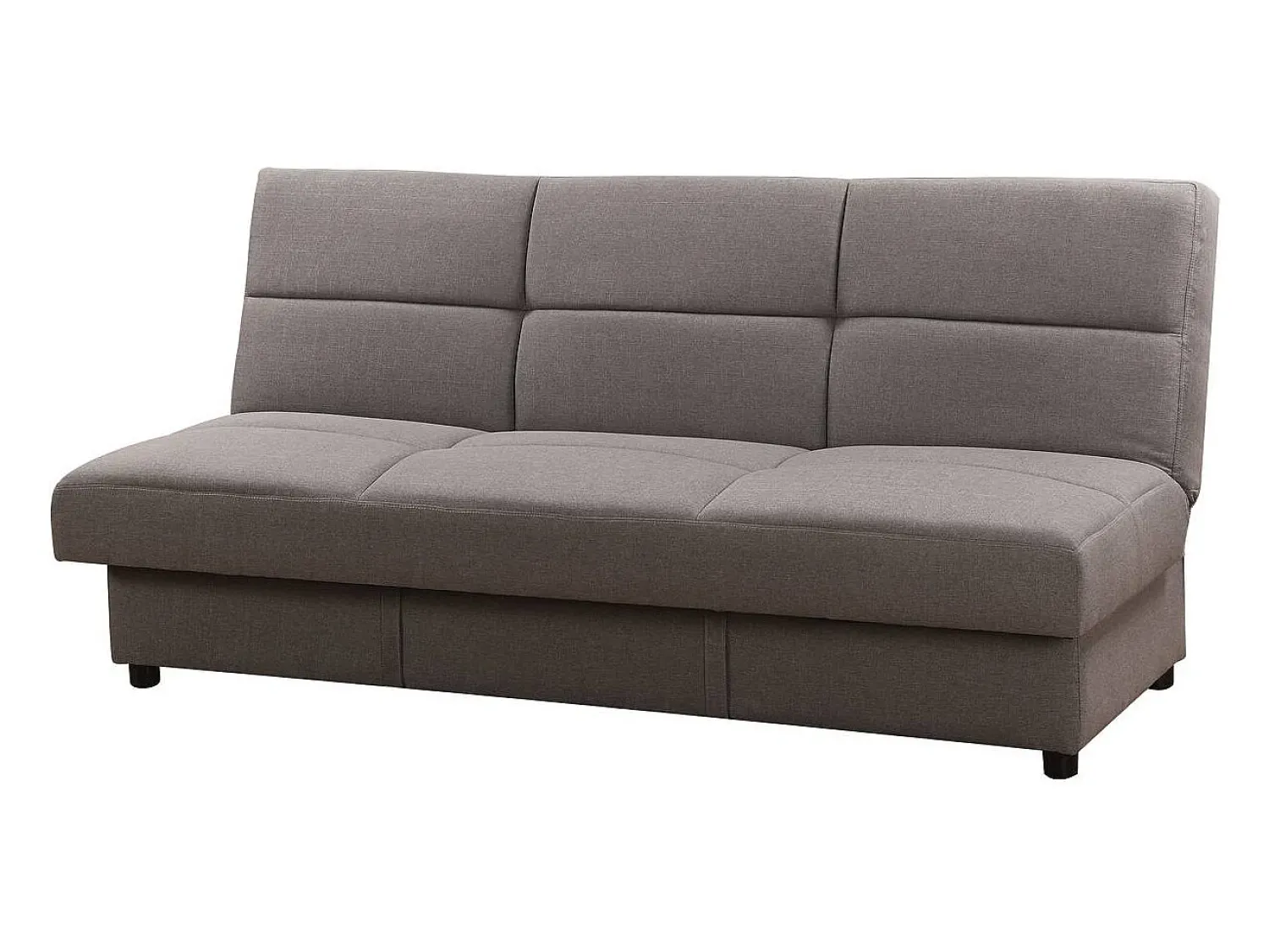 Sofá*Habitat et jardin Sofá "Enzo" Clic-Clac - 185 x 84 x 85 cm - 3 lugares - Cinza Cinzento