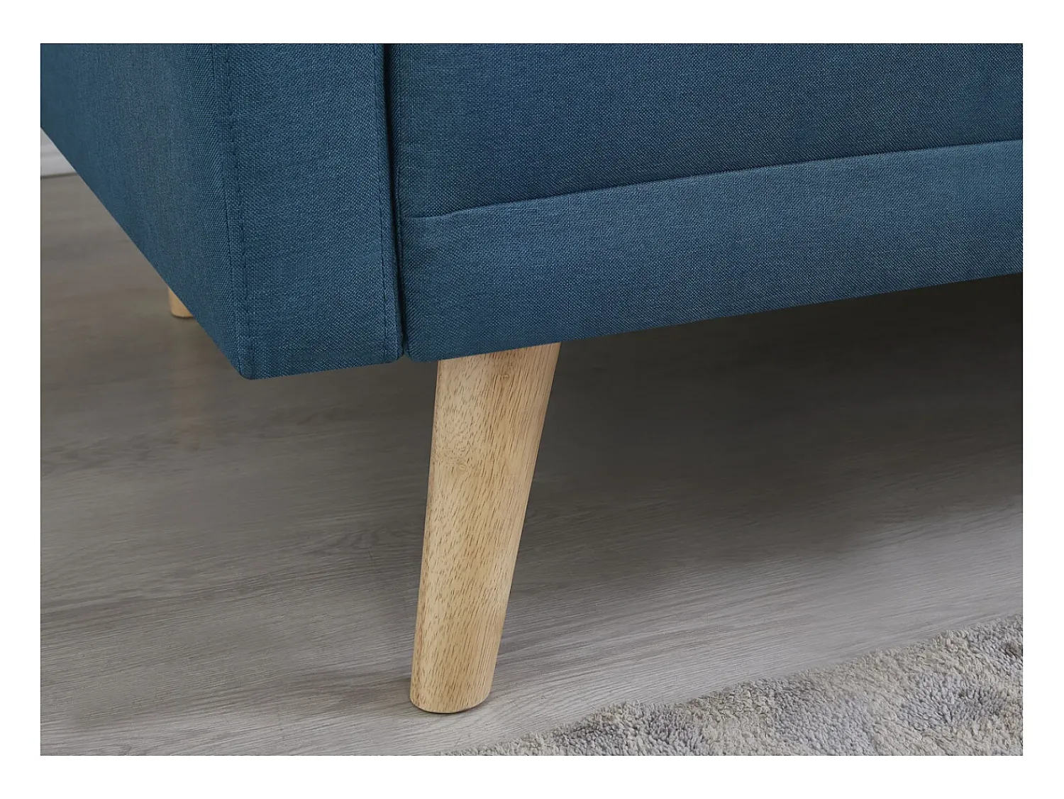 Concept-Usine Sofá Escandinavo Conversível 3 Lugares Pato WOODEN^ Sofá