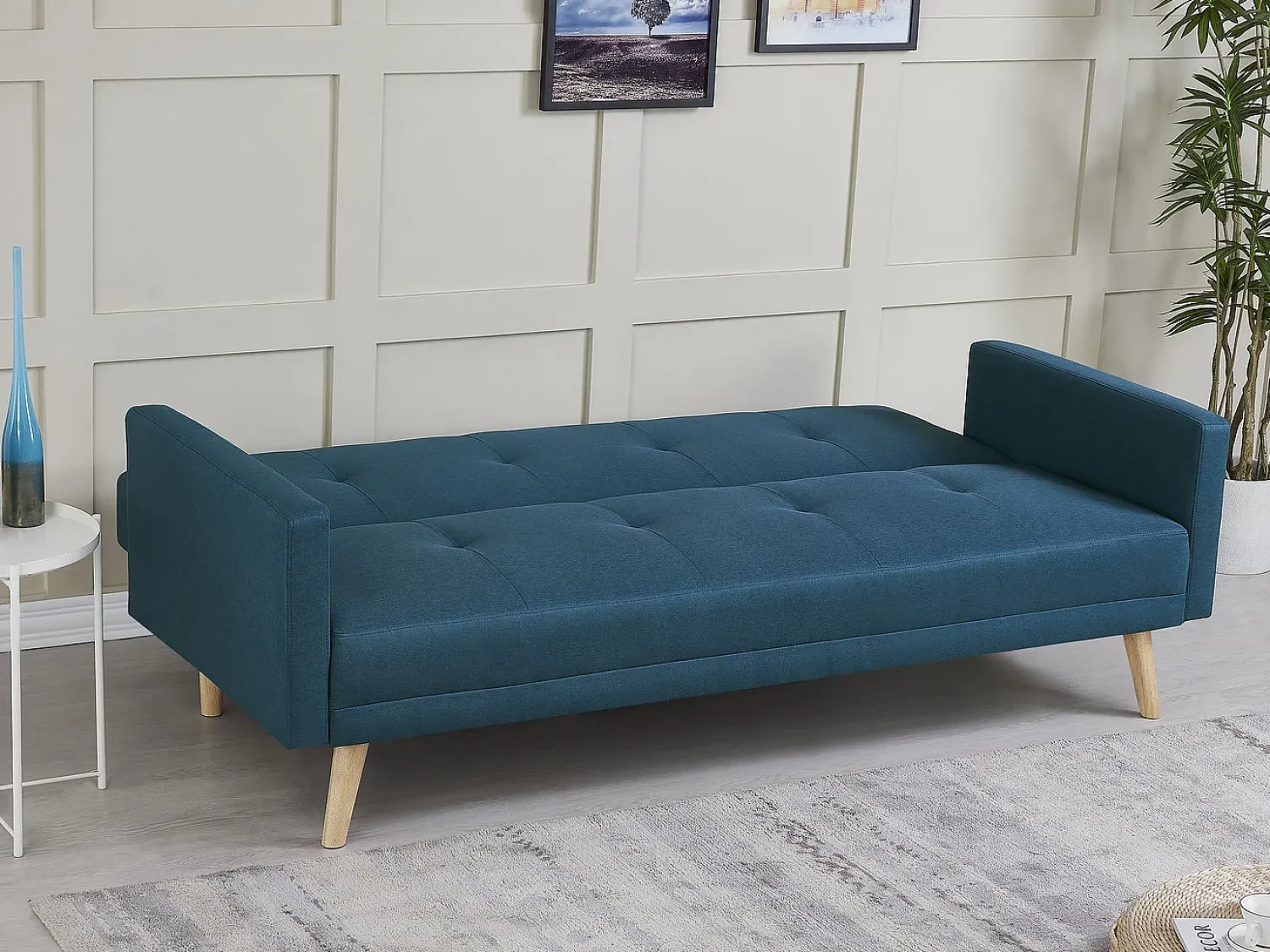 Concept-Usine Sofá Escandinavo Conversível 3 Lugares Pato WOODEN^ Sofá