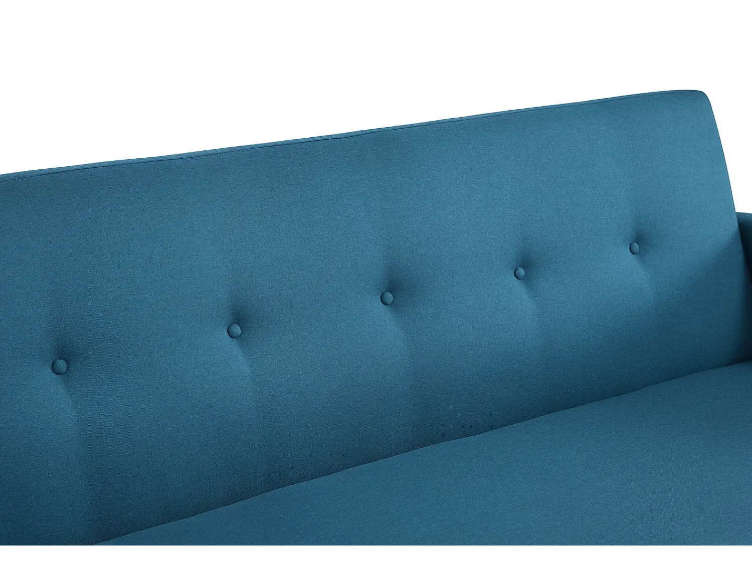 Sofá|Concept-Usine Sofá Escandinavo Conversível 3 Lugares Azul Pato BERLIM Moderno e Confortável Azul esverdeado