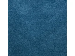 Discount Talamo Italia Sofá fixo Dciucc, sofá de 3 lugares, 100% Fabricado na Itália, Sofá da sala em tecido acolchoado, com braços padrão, 220x95h90 cm, Azul