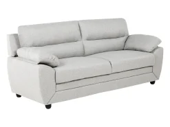 Vente-unique Sofá fixo de 3 lugares em tecido cor estilo contemporâneo MANOA^ Sofá
