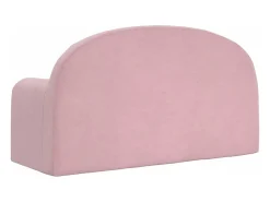 Sofá infantil de 2 lugares pelúcia macia PT994949^ Sofá