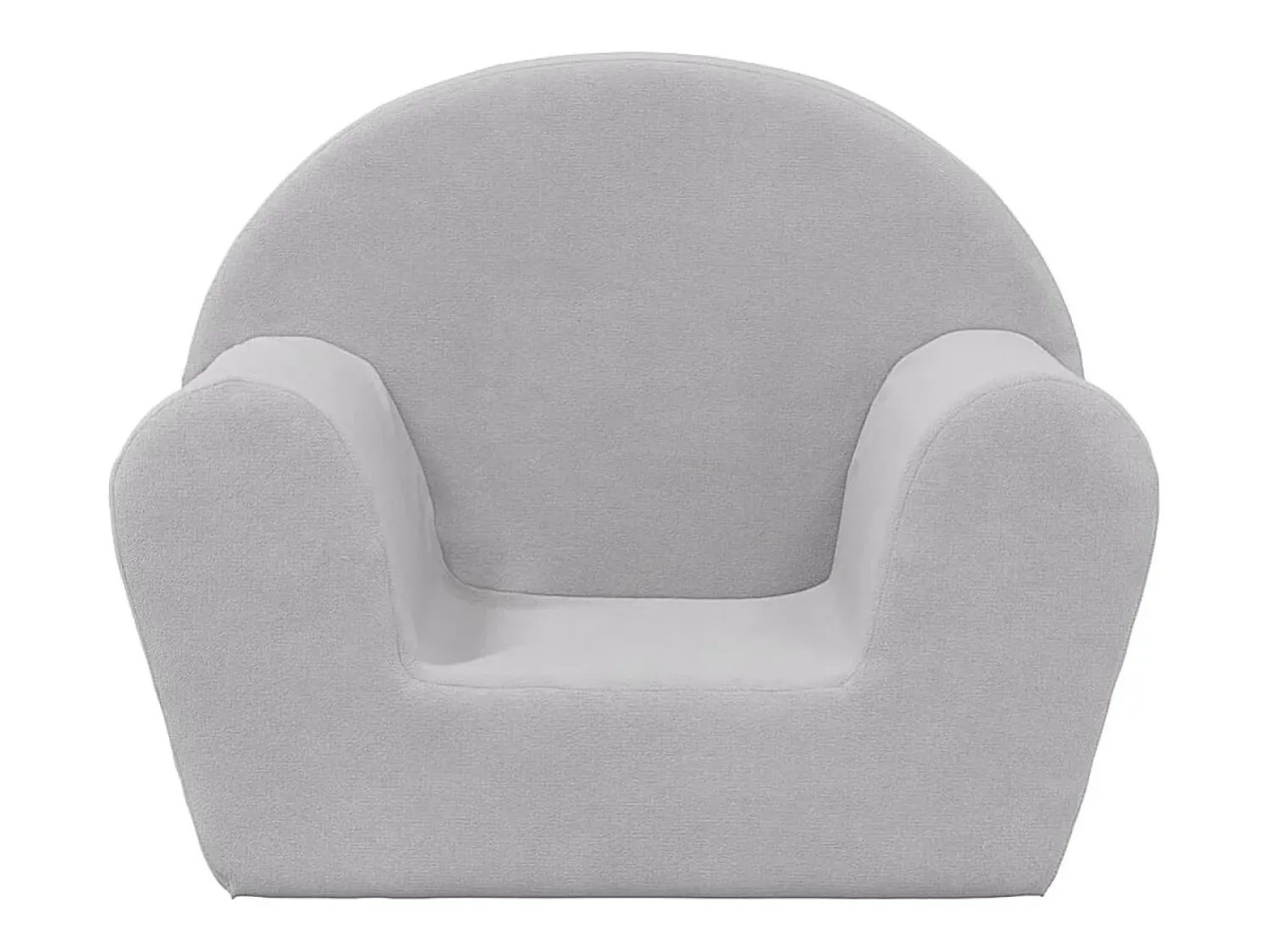 Sale Sofá infantil pelúcia macia -claro PT950298 Cinzento