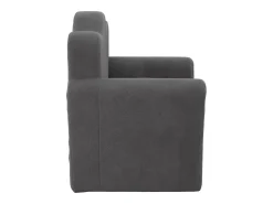 Sale Sofá infantil pelúcia macia antracite PT204981 Cinza antracite