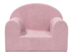 Sofá* Sofá infantil pelúcia macia PT341194 Rosa