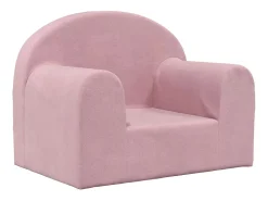Sofá* Sofá infantil pelúcia macia PT341194 Rosa