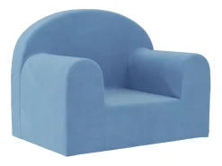 Best Sofá infantil pelúcia macia PT142269 Azul