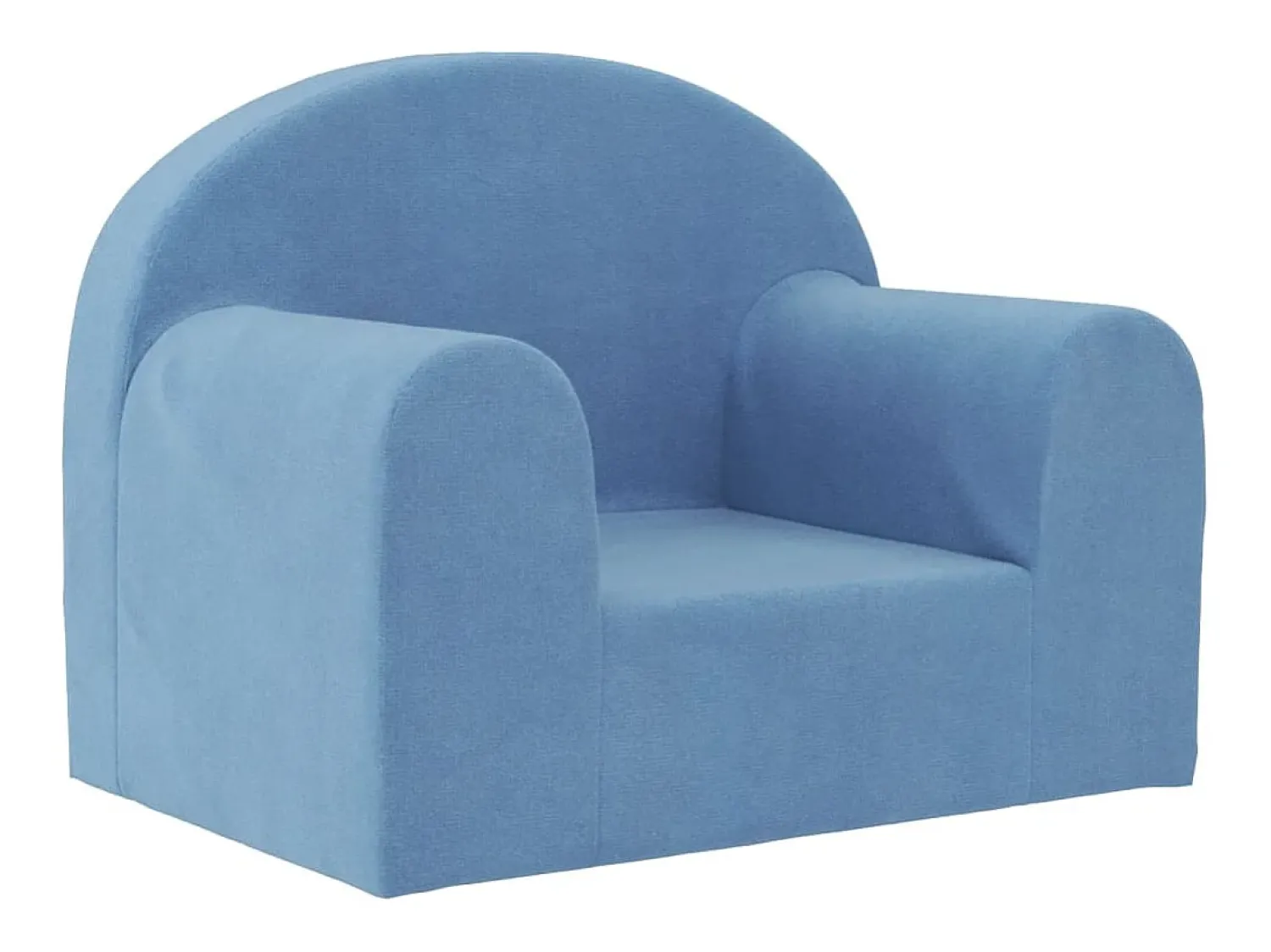Best Sofá infantil pelúcia macia PT142269 Azul