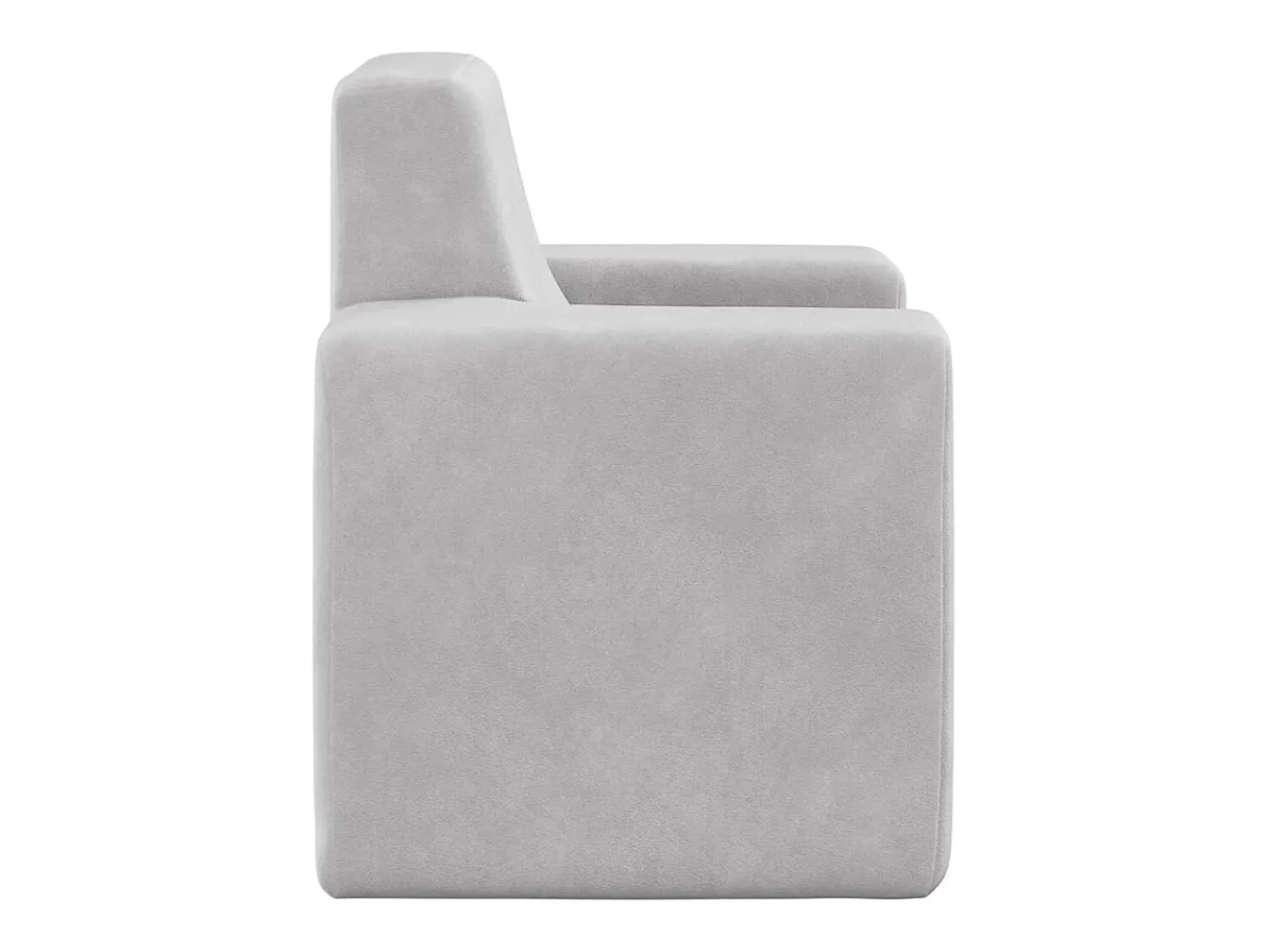Discount Sofá infantil pelúcia macia -claro PT155054 Cinzento