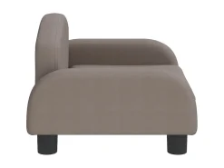 Sofá| Sofá infantil 50x40x30 cm tecido cinzento-acastanhado PT960304 Taupe