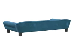 Sofá| Sofá infantil 100x50x26 cm veludo PT146081 Azul