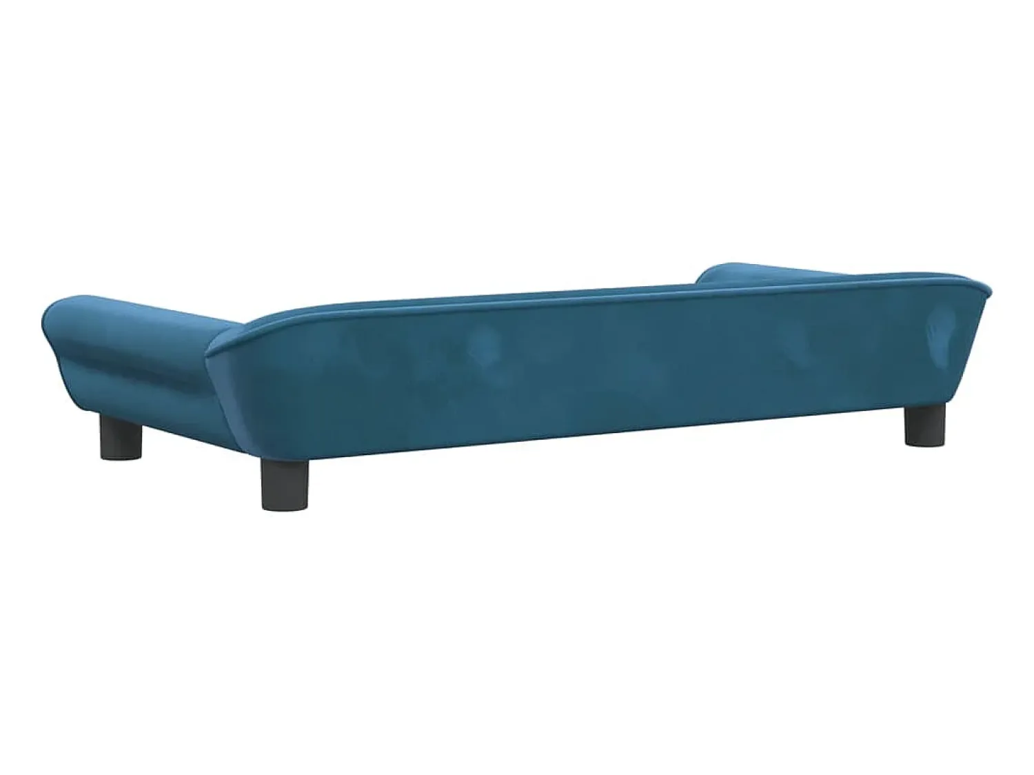 Sofá| Sofá infantil 100x50x26 cm veludo PT146081 Azul