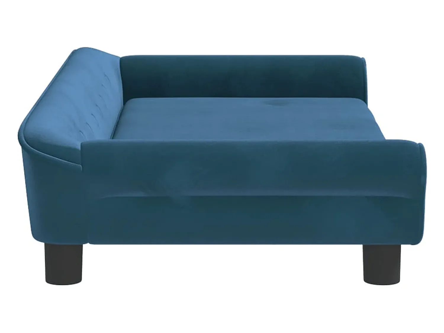 Sofá| Sofá infantil 100x50x26 cm veludo PT146081 Azul