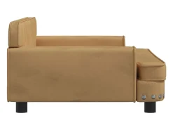 Sofá* Sofá infantil 90x53x30 cm veludo PT722527 Castanho