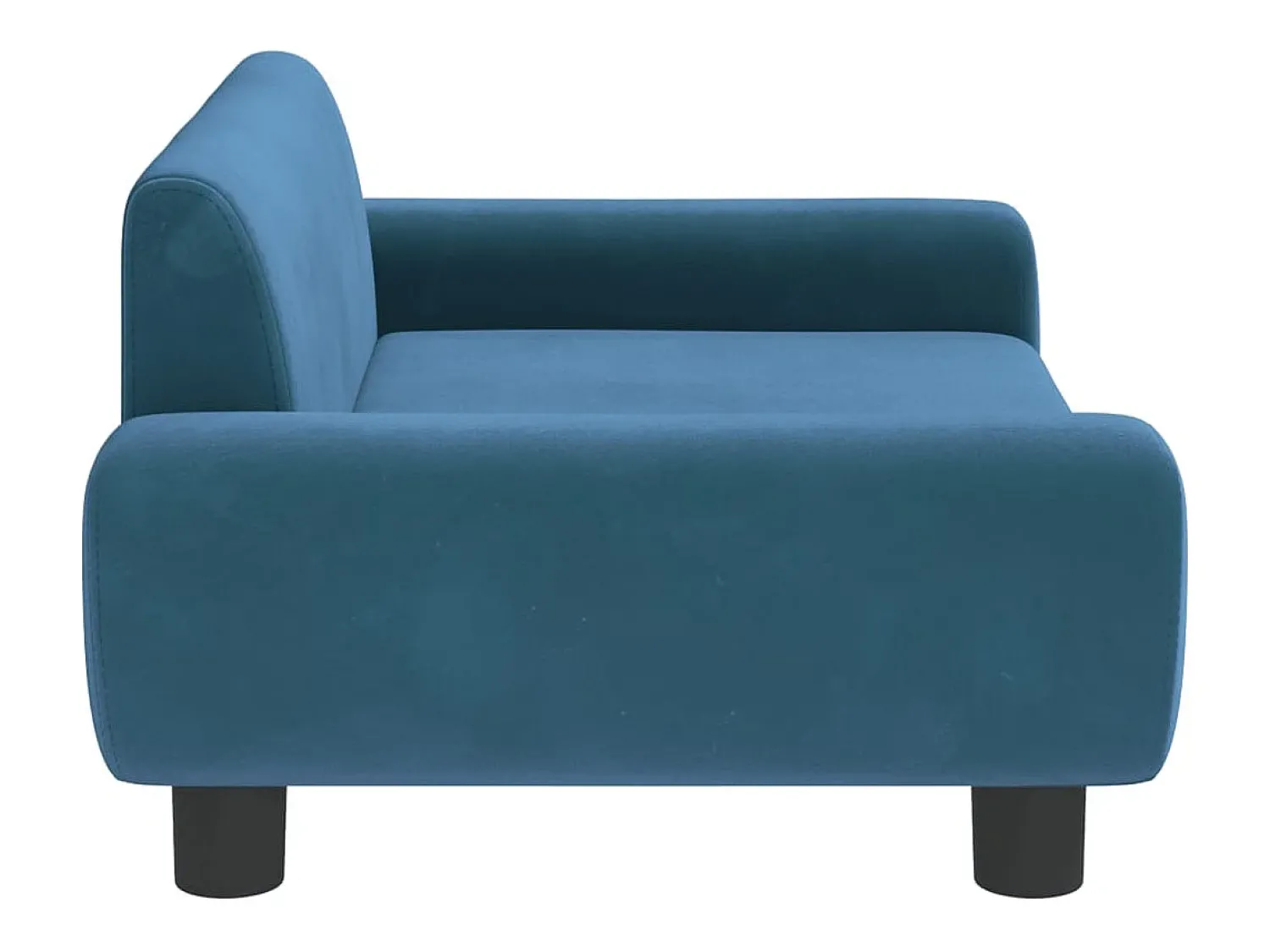 Sofá| Sofá infantil 70x45x33 cm veludo PT511217 Azul