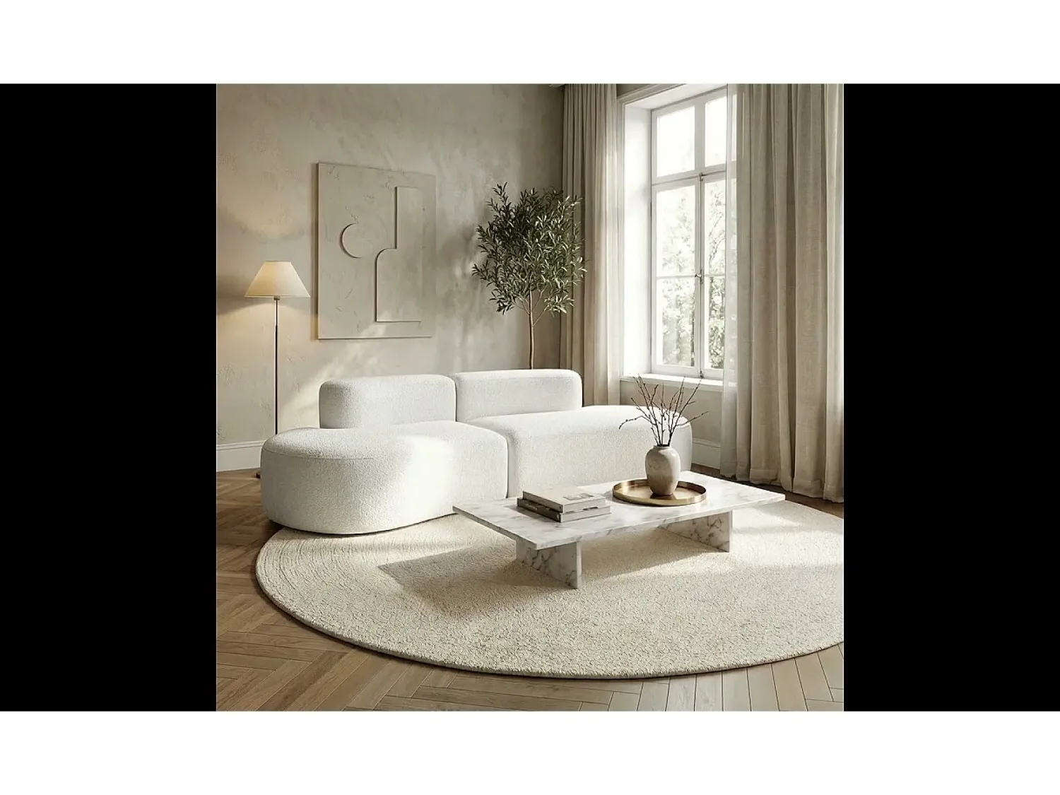 Online Sofá Lounge duplo - sálvia Verde claro
