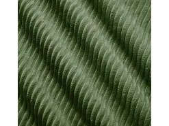 Sofá|DripeX Sofá modular 3 lugares + 3 puff - veludo côtelê - com 3 almofadas - densidade assento 32kg/m³ - 298x178x70cm - Verde