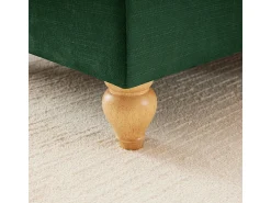 Sofá|DripeX Sofá Modular 4 Lugares Chenille - Capa Removível e 4 Almofadas - 350x83.5x93cm - Verde