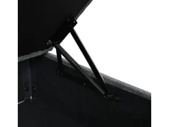Sofá*DripeX Sofá Modular 4 Lugares em Chenille - com 8 Almofadas e 4 Armazenamentos - Carga Máx. 500kg - 274x76x87cm - Cinza Cinzento