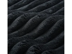 Sofá|KOMHTOM Sofá modular com chaise longue em L, assento profundo, estofamento em espuma comprimida, Preto