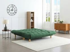 Sofá*Vente-unique Sofá modular convertível em tecido ESTEBAN Verde