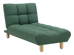 Sofá*Vente-unique Sofá modular convertível em tecido ESTEBAN Verde