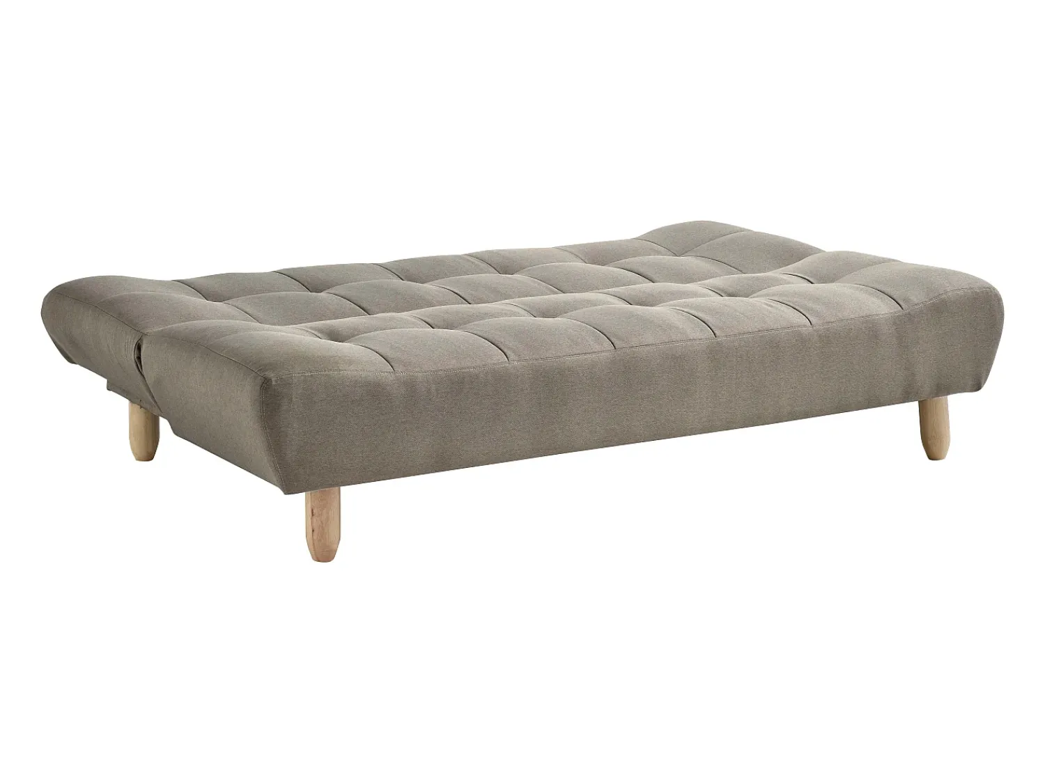 Sofá|Vente-unique Sofá modular convertível ESTEBAN em tecido Taupe