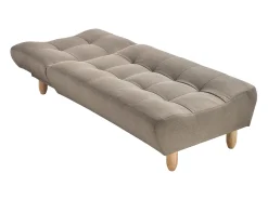 Sofá|Vente-unique Sofá modular convertível ESTEBAN em tecido Taupe