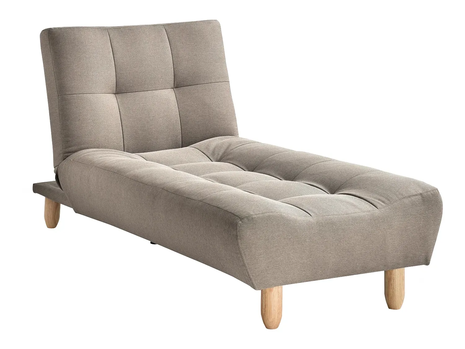 Sofá|Vente-unique Sofá modular convertível ESTEBAN em tecido Taupe