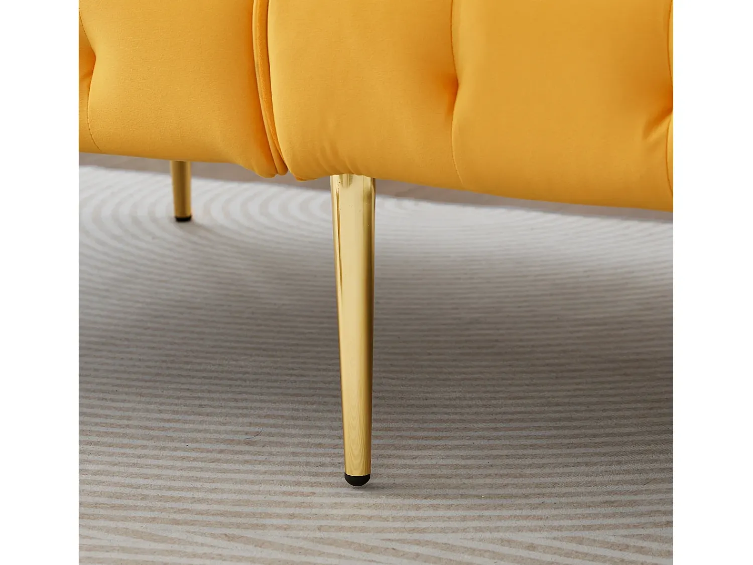 ModernLuxe Sofá multifuncional 2 lugares - encosto ajustável - braços ajustáveis - Veludo -^ Sofá
