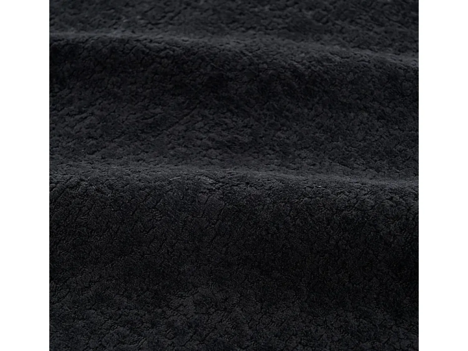 Sale DripeX Sofá panorâmico modular 5 lugares - de tecido Chenille - com 6 almofadas - 263x171x66cm Preto