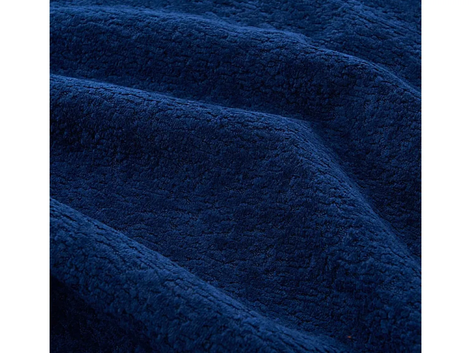 Sofá|DripeX Sofá panorâmico modular 5 lugares - de tecido Chenille - com 6 almofadas - 263x171x66cm Azul