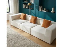 Sofá* Sofá Pure - branco laranja Branco sujo
