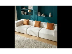 Sofá* Sofá Pure - branco laranja Branco sujo