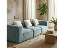 Sofá| Sofá Pure 3 lugares - sálvia branco Verde claro