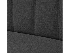 Sofá* Sofá tecido 117x55,5x77 -escuro PT899049 Cinzento