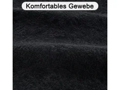 Outlet Sofá totalmente comprimido e sem estrutura, sofá nuvem segmentado, moderno, modular, sem necessidade de montagem, tecido chenille Preto