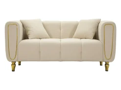 Sofá| Sofá VKH40, , 81x155x71 cm, Kendra Home Bege