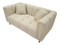 Sofá| Sofá VKH40, , 81x155x71 cm, Kendra Home Bege